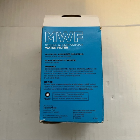 GE MWF Refrigerator Water Filter Replacement Pc86828 - Picture 4 of 6